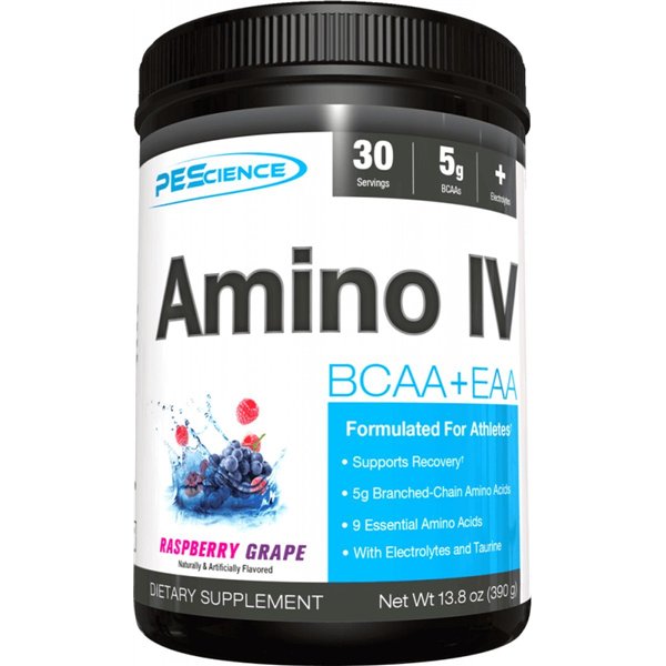 Amino IV, Raspberry Grape - 390g