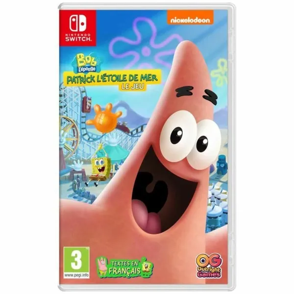 Switch vaizdo žaidimas Bandai Namco Bob L'éponge : Patrick l'Étoile de Mer