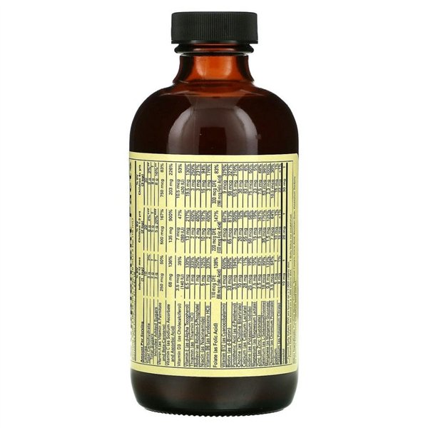 Мультивитамины и минералы, натуральный апельсин/манго - 237 мл.