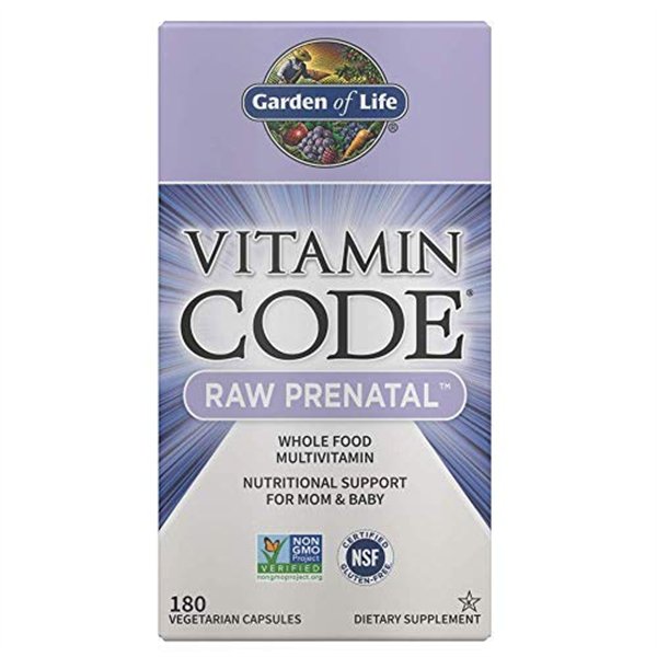 Витаминный код Raw Prenatal - 180 растительных  | Купить онлайн — Megaluks