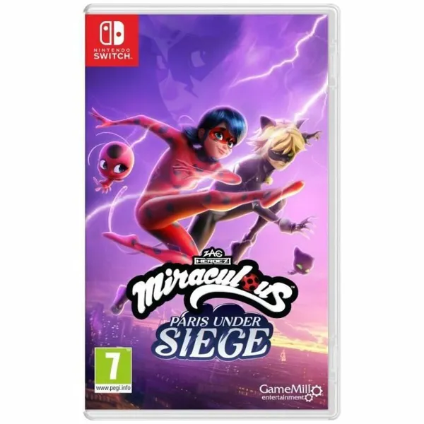 Videospēle priekš Switch Just For Games Miraculous Paris Under Siege