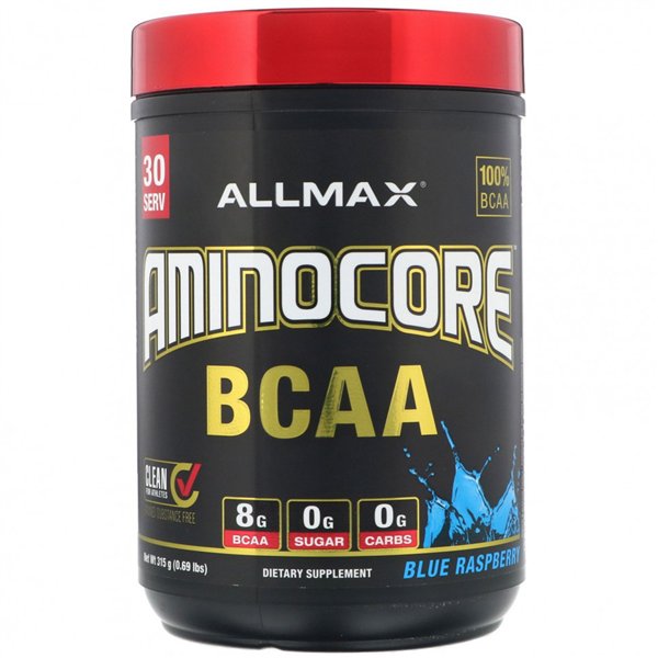 Aminocore BCAA, синяя малина - 315 г | Купить онлайн — Megaluks