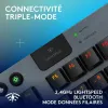 Bezvadu Klaviatūra Logitech G915 TKL X Melns AZERTY