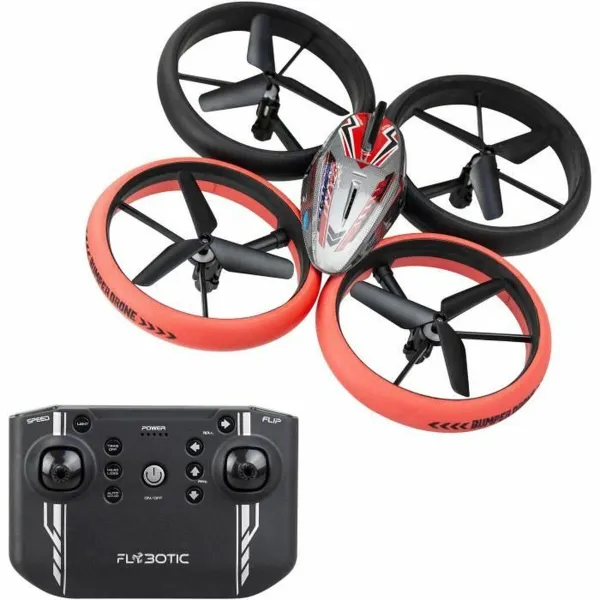 Tālvadības Kontroles Drons Flybotic Bumper 17 cm