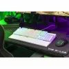 Mechaninė klaviatūra The G-Lab KEYZ RUBIDIUM Balta Azerty Prancūzų