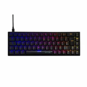 Klaviatūra The G-Lab KEYZ TITAN Juoda Azerty Prancūzų
