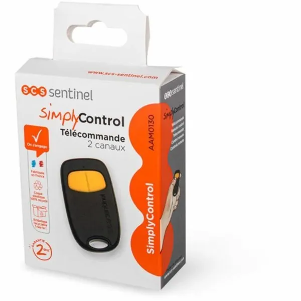 Nuotolinis valdiklis SCS SENTINEL SimplyControl 40 m Geltona