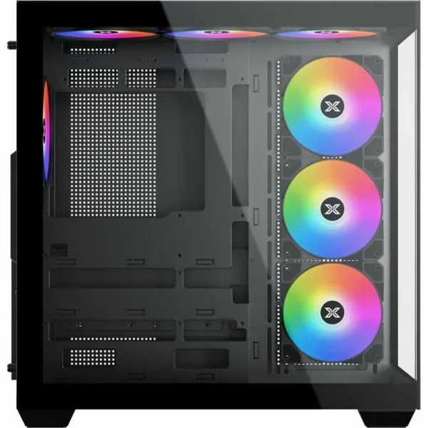 ATX pusiau bokšto tipo korpusas XIGMATEK Aqua V AIR Juoda