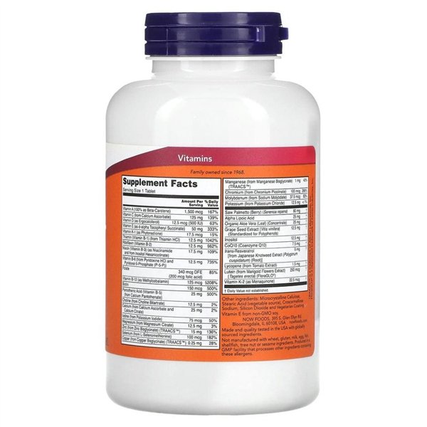 ADAM multivitaminai vyrams - 120 tablečių | Pirkti internetu — Megaluks