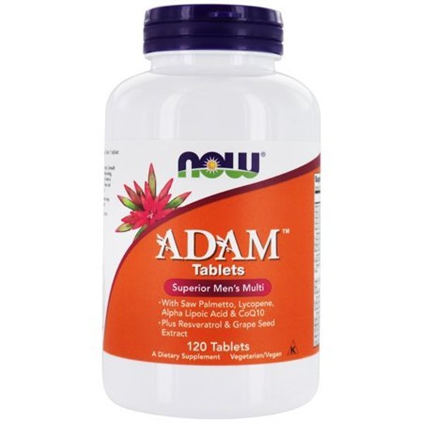 ADAM multivitamīni vīriešiem - 120 tabletes | Pirkt tiešsaistē — Megaluks