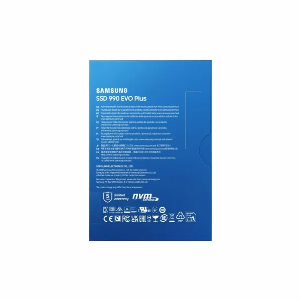 Cietais Disks Samsung 990 EVO Plus 2,5" 2 TB SSD