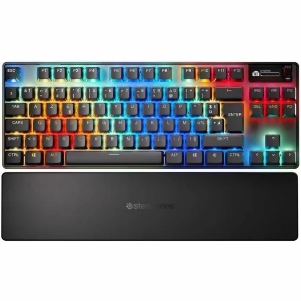 Bluetooth klaviatūra SteelSeries apex pro tkl wl gen 3 Juoda Azerty Prancūzų