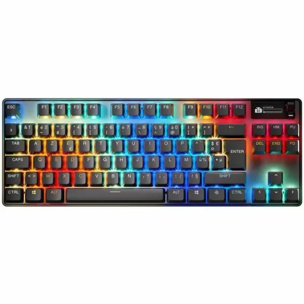Bluetooth klaviatūra SteelSeries apex pro tkl wl gen 3 Juoda Azerty Prancūzų