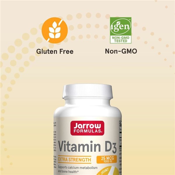 D3-vitamiini, 25 mikrogrammaa - 200 pehmeää kap | Osta verkosta — Megaluks