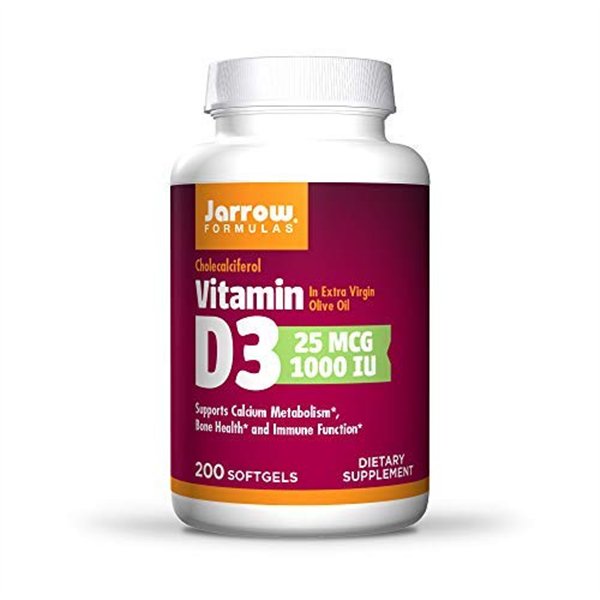 D3 vitamīns, 25 mcg - 200 mīkstās kapsulas | Pirkt tiešsaistē — Megaluks