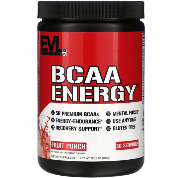 BCAA energija, vaisių punšas - 288 g