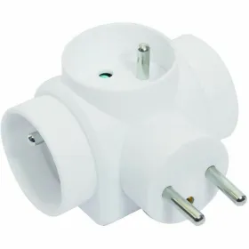 Schuko 3 virzienu daudzligzdu adapteris GAO