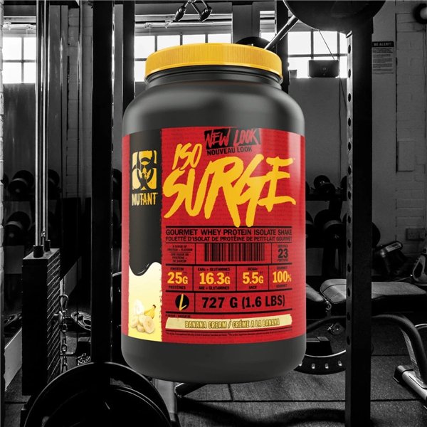  Iso Surge, bananų kremas - 727 g