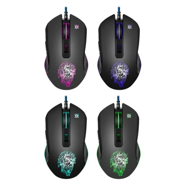Mouse Defender 52927 Black 12800 DPI