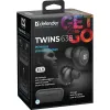 Bluetooth-наушники in Ear Defender Twins 638 Чёрный