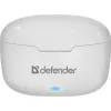 Bluetooth ausinės Defender TWINS 903 Balta Spalvotas