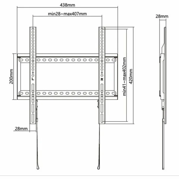 TV Mount STELL SHO 5200