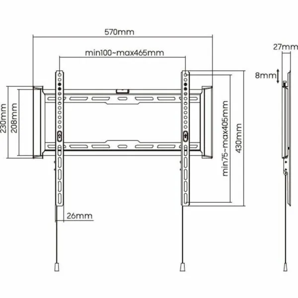 TV Mount STELL SHO 7200