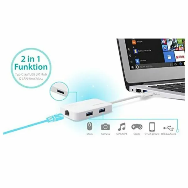 USB-Ethernet Adapter Edimax EU-4308