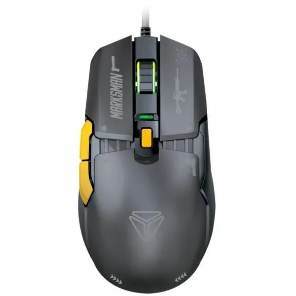 Pele Yenkee MARKSMAN - YMS 3600BK Melns 3600 DPI
