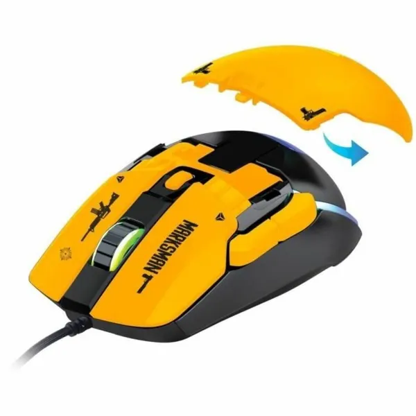 Pelė Yenkee MARKSMAN YMS 3600YW Juoda 3600 DPI