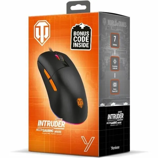 Hiir Yenkee INTRUDER YMS WT200 Must 12400 dpi