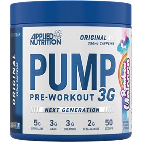 Pump 3G Pre-Workout, Rainbow Unicorn - 375g 