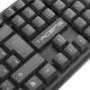 Klaviatuur Tacens AK0ES Must Hispaaniakeelne Qwerty