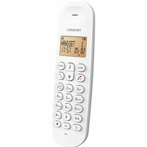 Беспроводный телефон Logicom DECT ILOA 155T SOLO Белый