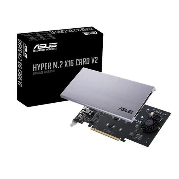 RAIDi kontrollerkaart Asus HYPER M.2 X16 CARD V2