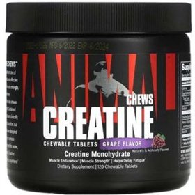 Animal Creatine Chews, Виноград - 120 жевательных таблеток