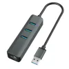 USB Hub Vakoss TC-4502X Grey