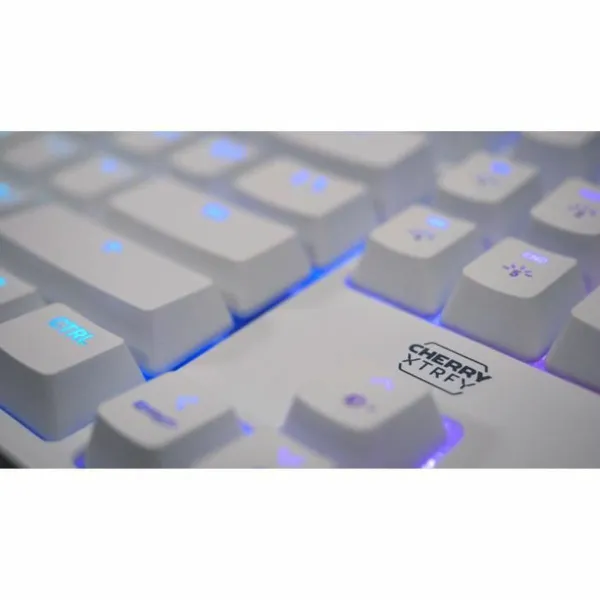 Klaviatūra un Pele Cherry Balts AZERTY