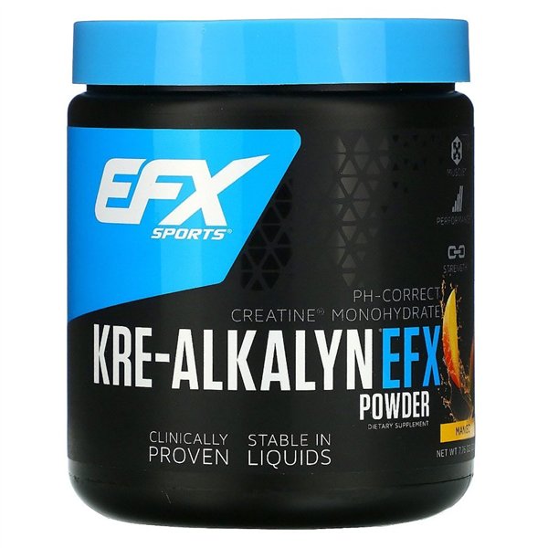 Kre-Alkalyn EFX порошок, манго - 220г | Купить онлайн — Megaluks