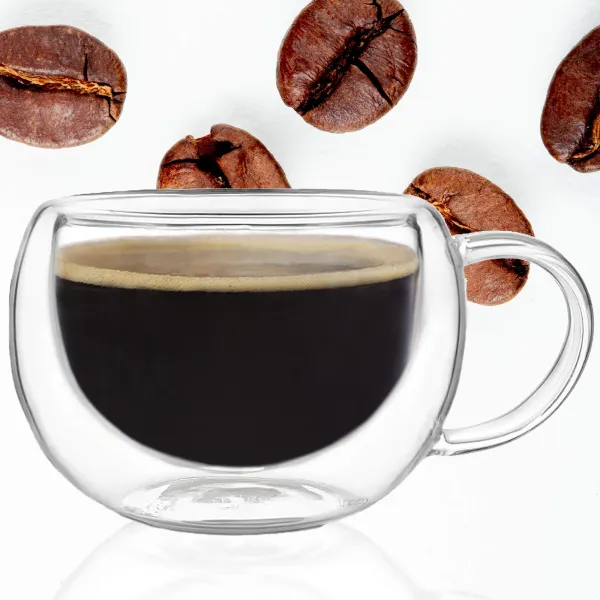 Glass mug Springos HA7351 300ml