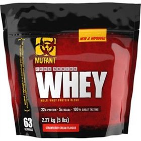 Mutant Whey, mansikkakerma - 2270g