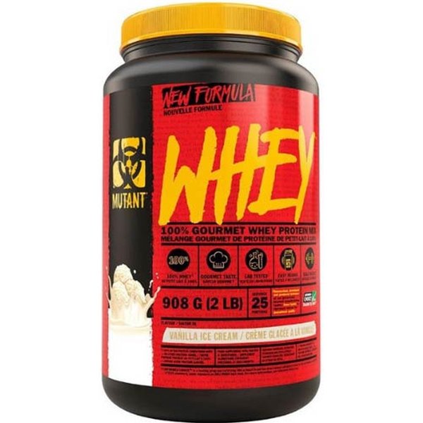 Mutant Whey, vaniļas saldējums - 908g | Pirkt tiešsaistē — Megaluks
