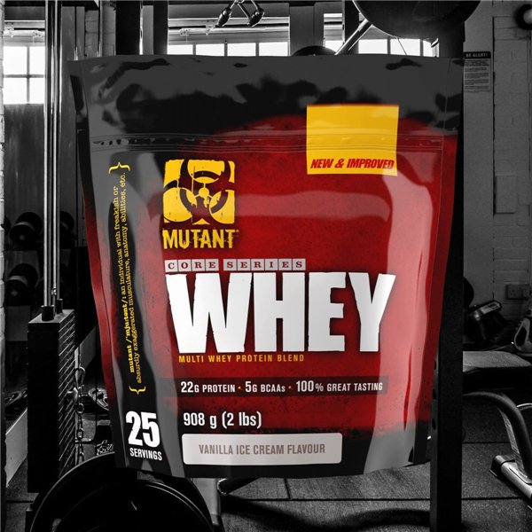 Mutant Whey, ванильное мороженое - 908 г