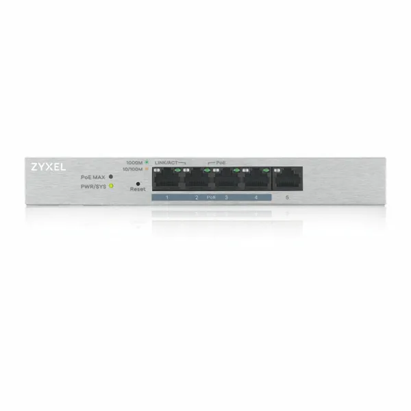 Switch ZyXEL GS1200-5HPV2-EU0101F Grey