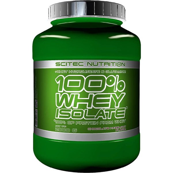100% Whey Isolate, Vanilla - 2000g