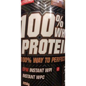 100% сывороточный протеин, шоколадный какао - 2250 г