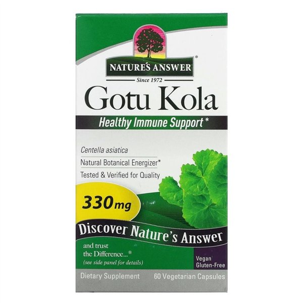Gotu Kola Extract, Capsules - 60 vcaps
