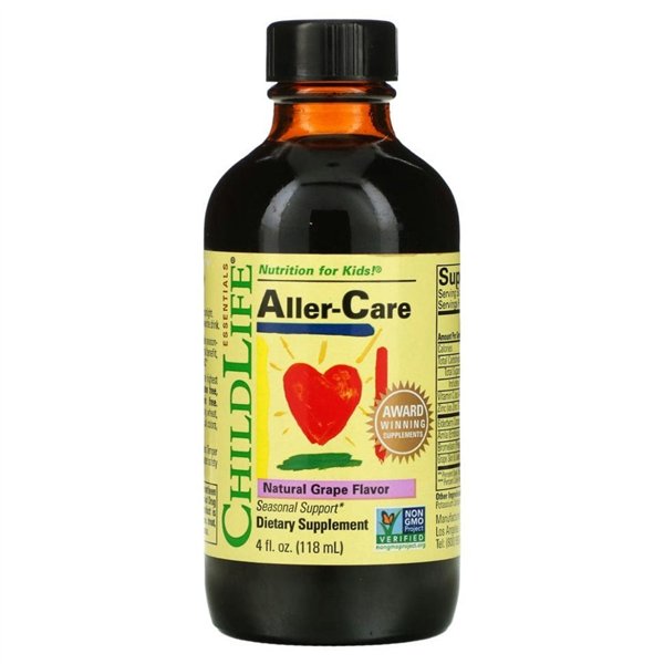 Aller-Care, Natural Grape - 118 ml.