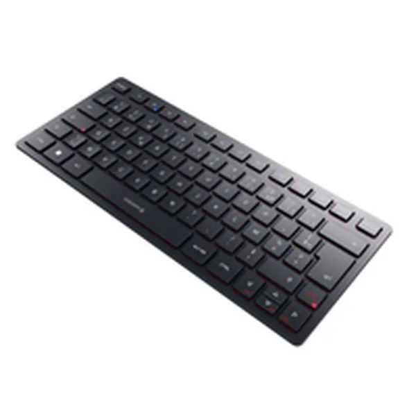 Klaviatūra Cherry KW 9200 MINI Spāņu Qwerty Melns