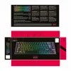 Klaviatūra un Pele Cherry CXK5V2RGBCPTBLACKRFR